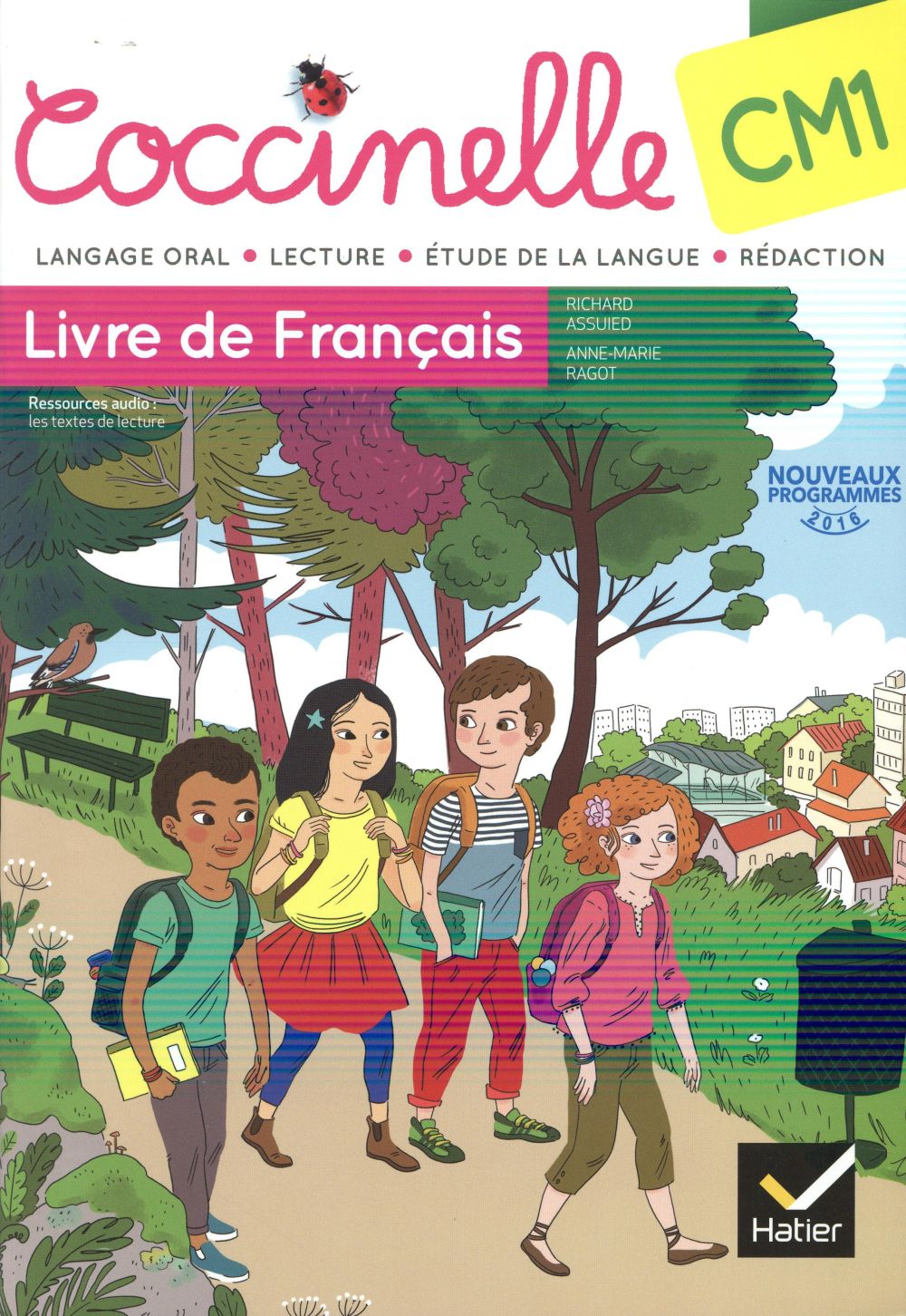 Coccinelle CM1. Livre de français, Edition 2016