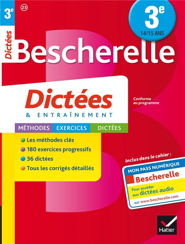 Bescherelle Dictées 3e