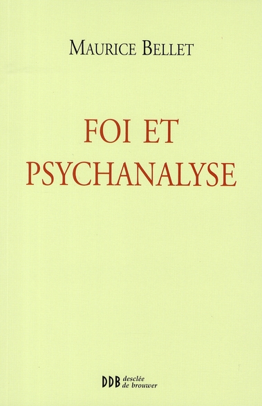 Foi et psychanalyse