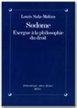Sodome. Exergue à la philosophie du droit