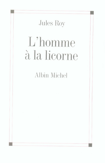 L'homme à la licorne