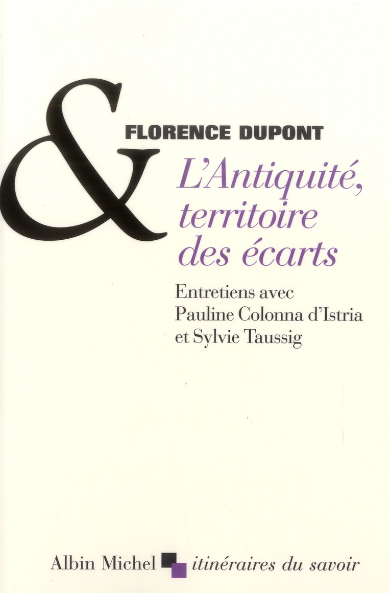 L'antiquité, territoire des écarts