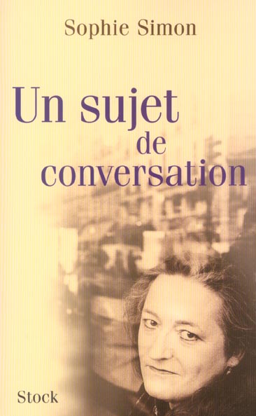 Un sujet de conversation