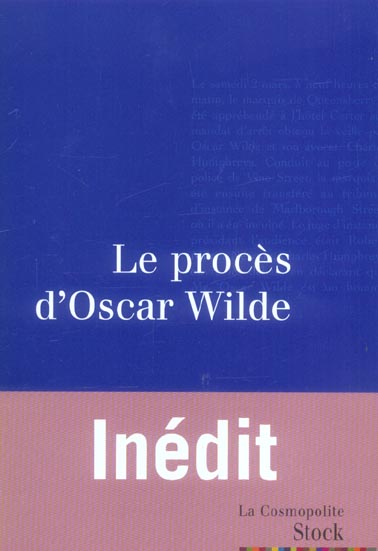 Le procès d'Oscar Wilde
