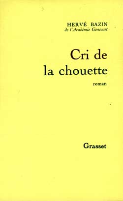 Le cri de la chouette