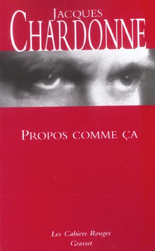 Propos comme ça