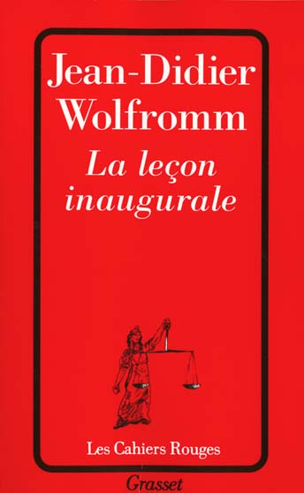 La leçon inaugurale