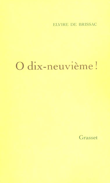 O dix-neuvième !