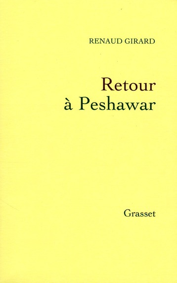 Retour à Peshawar