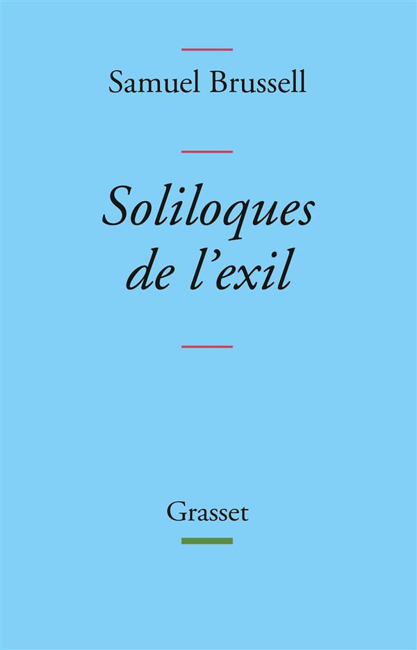 Soliloques de l'exil