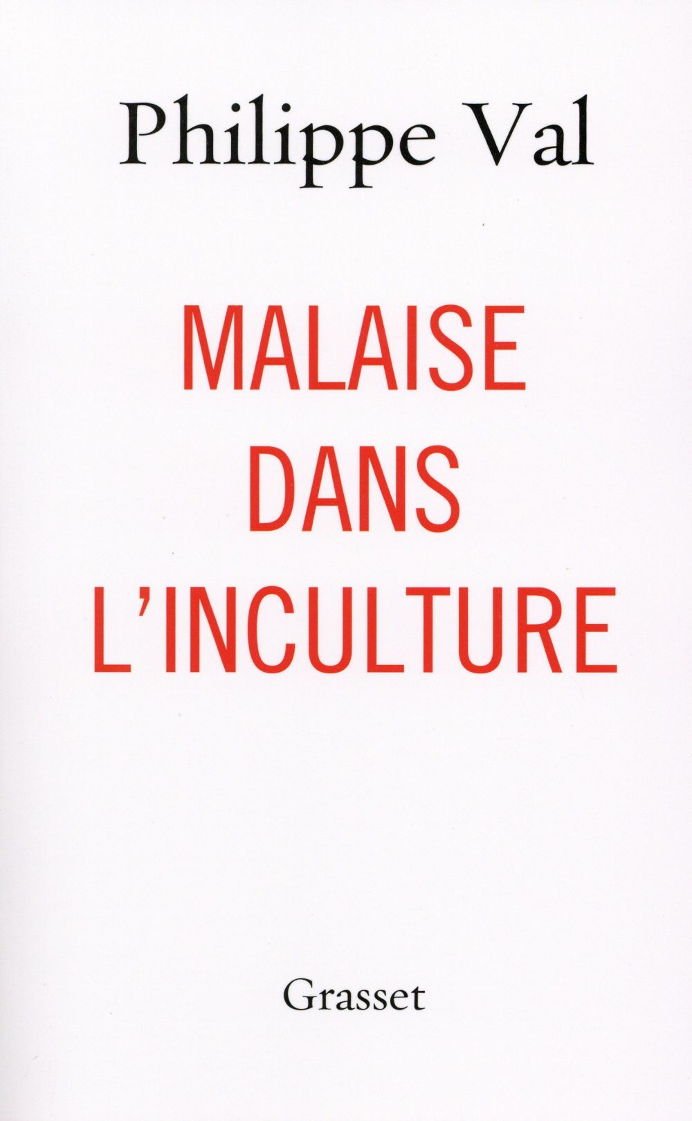 Malaise dans l'inculture