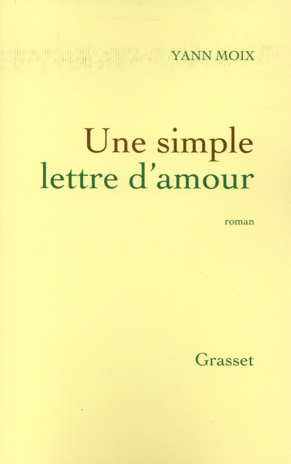 Une simple lettre d'amour