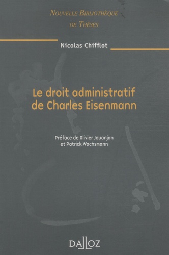 Le droit administratif de Charles Eisenmann