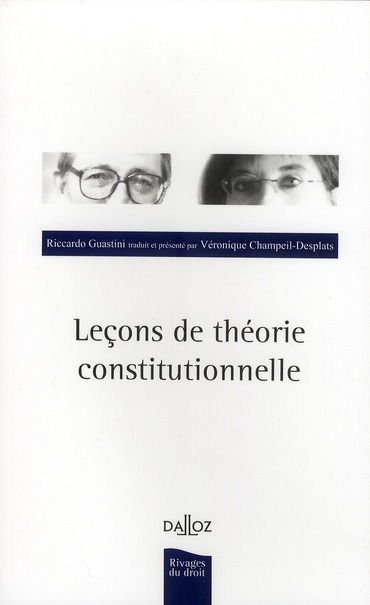 Leçons de théorie constitutionnelle