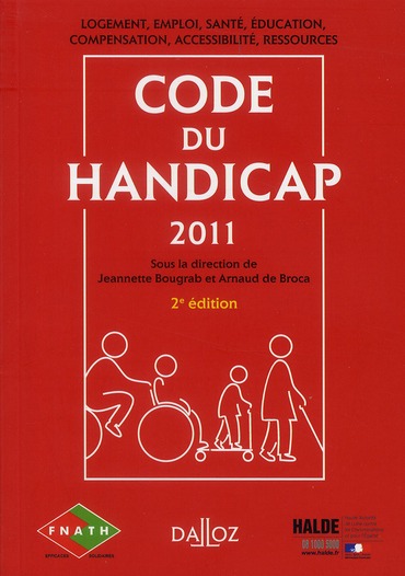 Code du handicap. Edition 2011