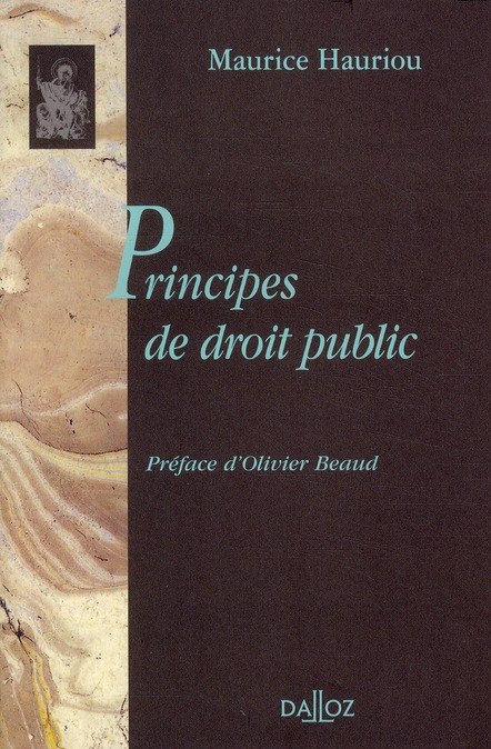 Principes de droit public