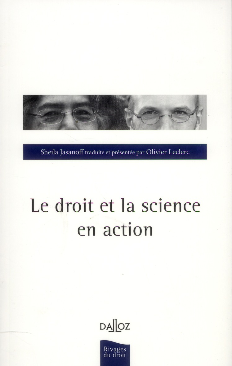 Le droit et la science en action