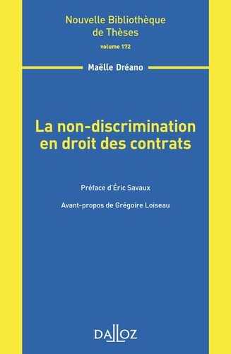 La non-discrimination en droit des contrats