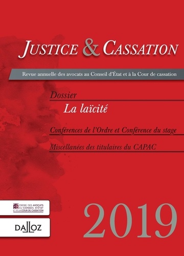 Justice & Cassation 2019 : La laïcité