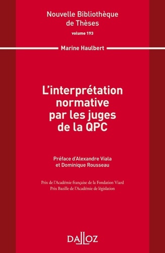 L'interprétation normative par les juges de la QPC