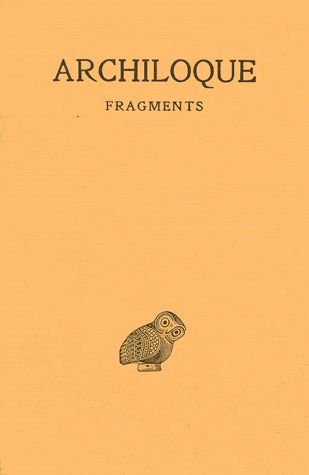 Fragments. Edition bilingue français-grec ancien