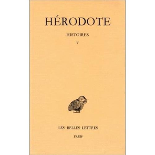 Histoires. Tome V, Tepsichore, Edition bilingue français-grec ancien