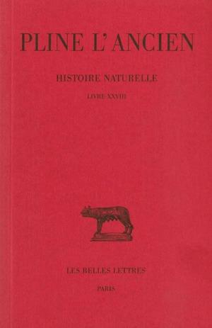 Histoire naturelle : livre 28