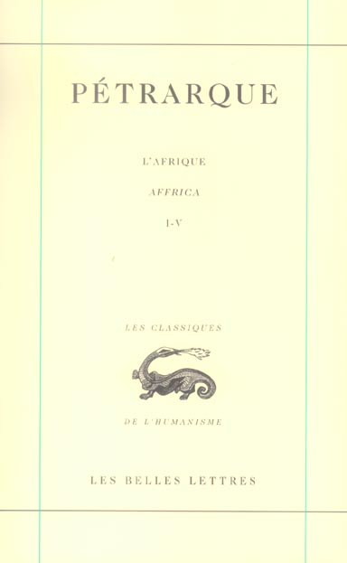 L'Afrique. Tome 1 (Livres I-IV), Edition bilingue français-latin