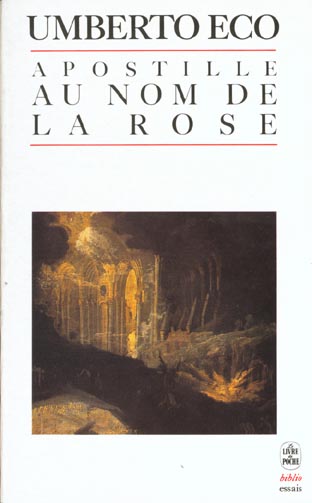 Apostille au "Nom de la rose"
