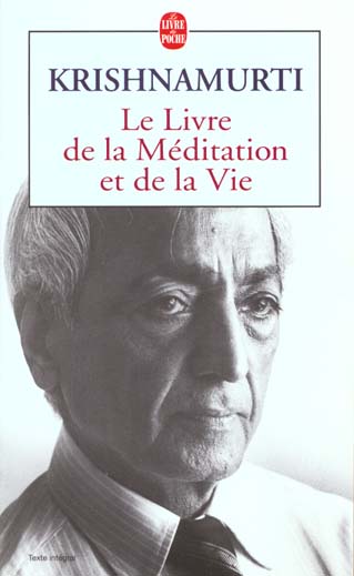 Le livre de la méditation et de la vie
