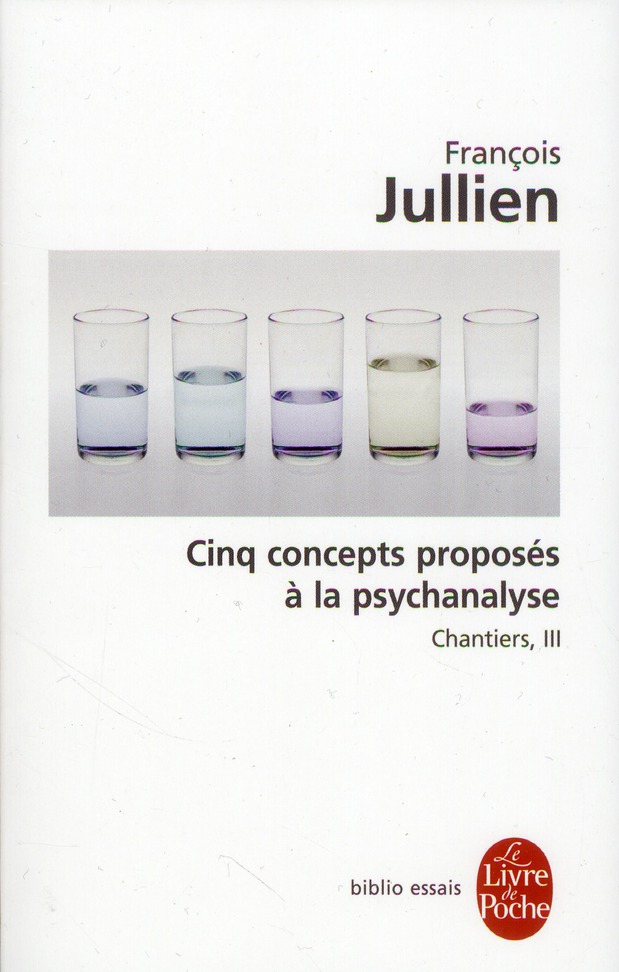 Cinq concepts proposés à la psychanalyse. Chantiers, III
