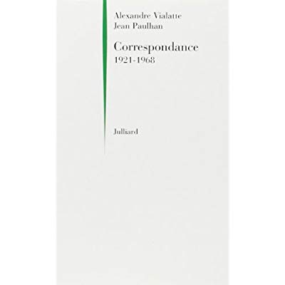 Correspondance. 1921-1968
