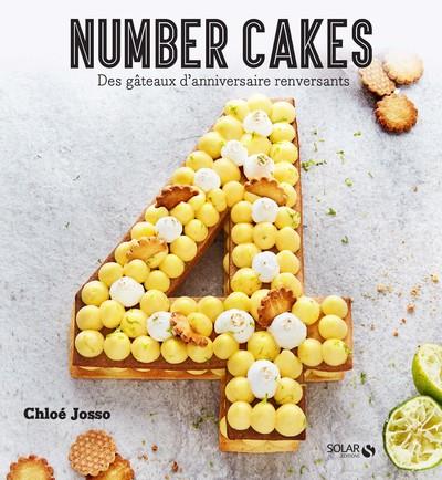 Number cakes. Des gâteaux d'anniversaire renversants