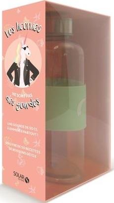 Coffret Les licornes ne sont pas des gourdes. Avec une gourde