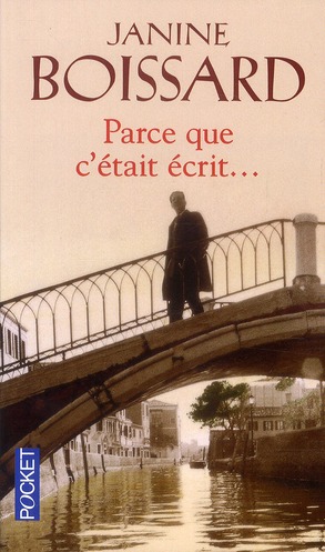 Parce que c'était écrit...