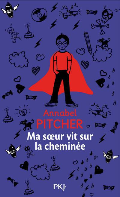 Ma soeur vit sur la cheminée