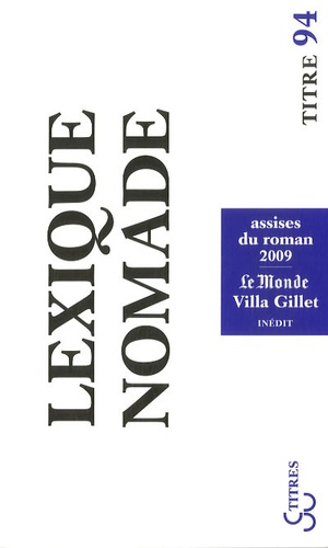 Lexique nomade