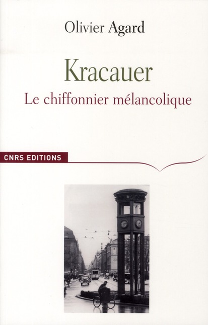 Kracauer. Le chiffonnier mélancolique