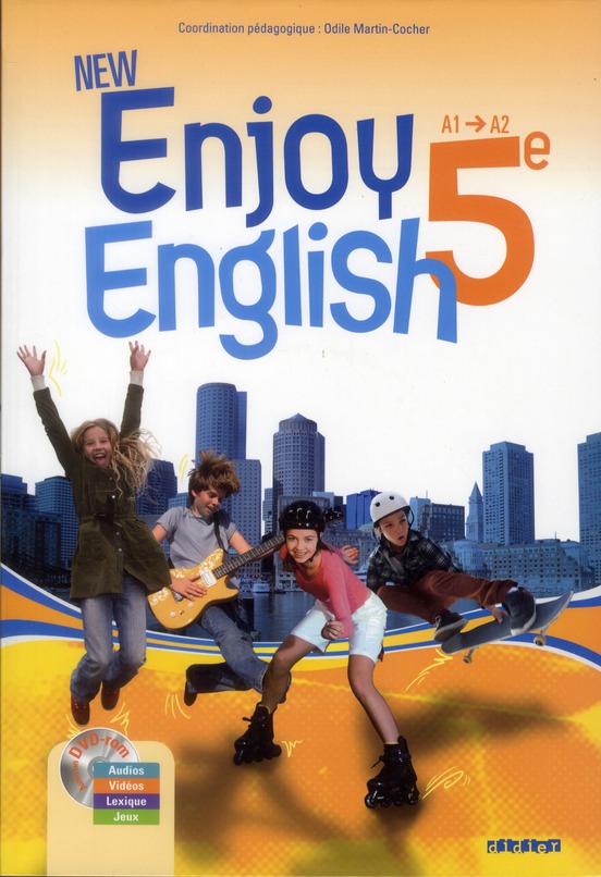 New Enjoy English 5e A1-A2. Avec 1 DVD