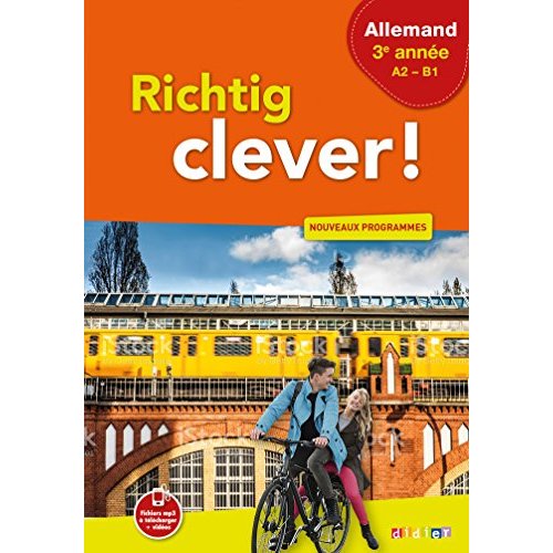 RICHTIG CLEVER 3EME ANNEE - COFFRET CLASSE 2 CD AUDIO 1 DVD