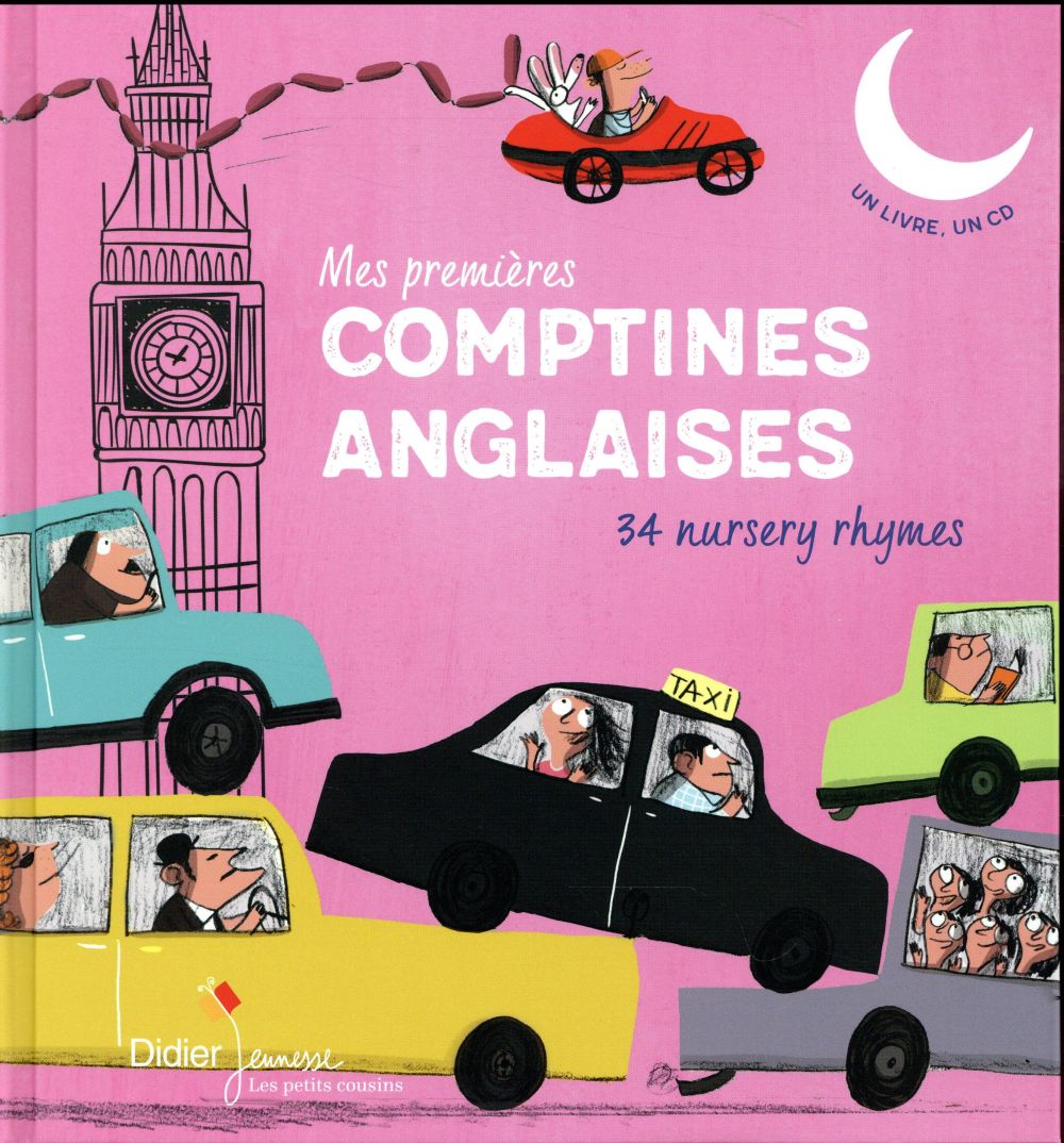 LES PETITS COUSINS - COMPTINES D'EUROPE - T03 - MES PREMIERES COMPTINES ANGLAISES - EDITION 2017
