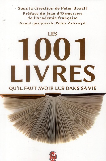 Les 1001 livres qu'il faut avoir lus dans sa vie