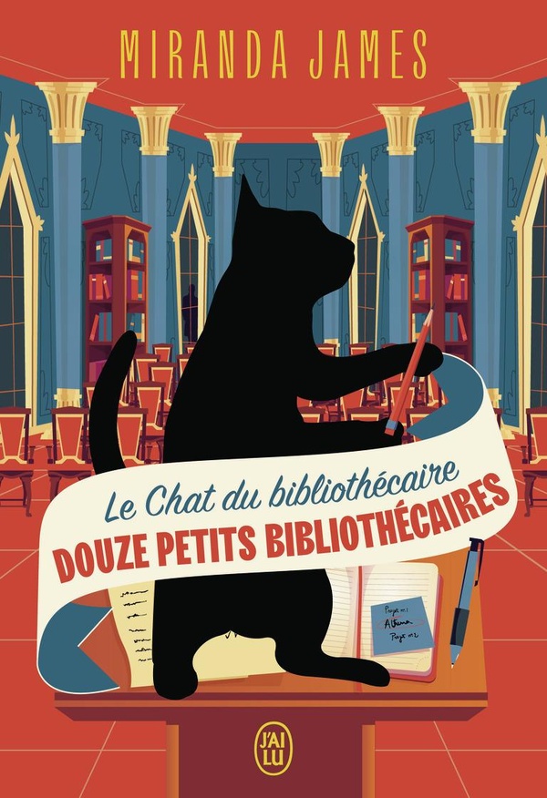 Le Chat du bibliothécaire/08/Douze petits bibliothécaires