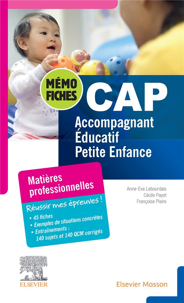CAP Accompagnant éducatif petite enfance. Mon bloc-notes