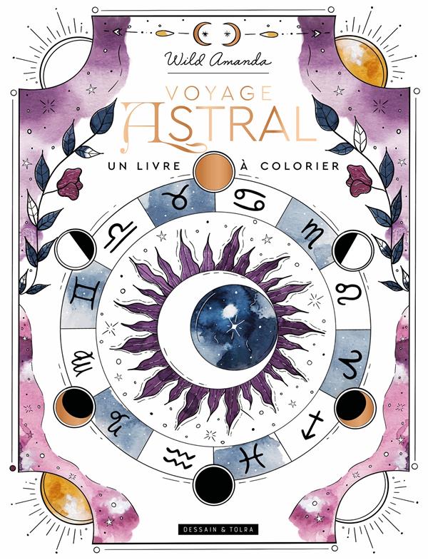 Voyage astral, un livre à colorier