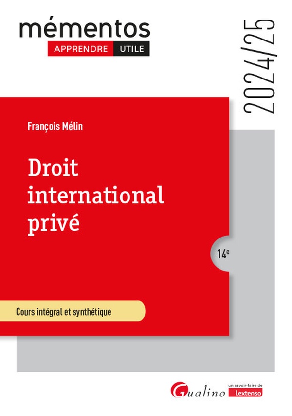 Droit international privé 2024 2025