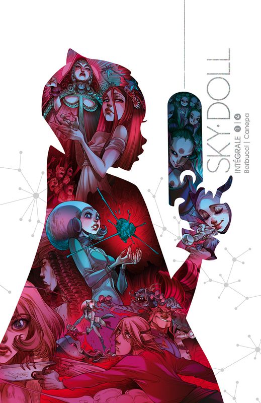 Sky Doll Intégrale : Tomes 1 à 4. Avec une jaquette dépliante formant un poster géant