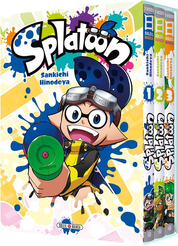 Splatoon Tomes 1 à 3 : Coffret en 3 volumes