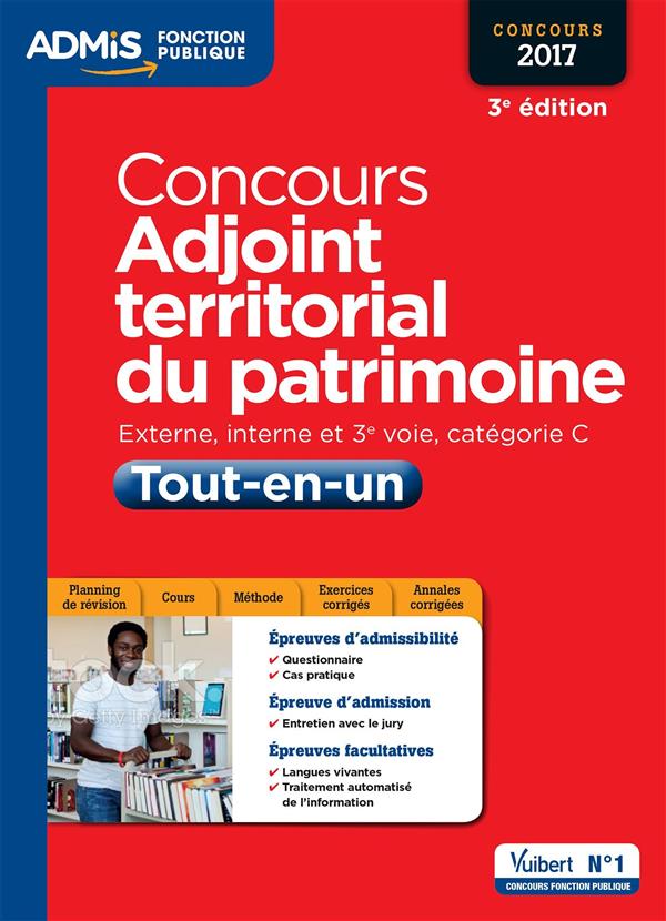 Concours Adjoint territorial du patrimoine. Annales corrigées, 3e édition