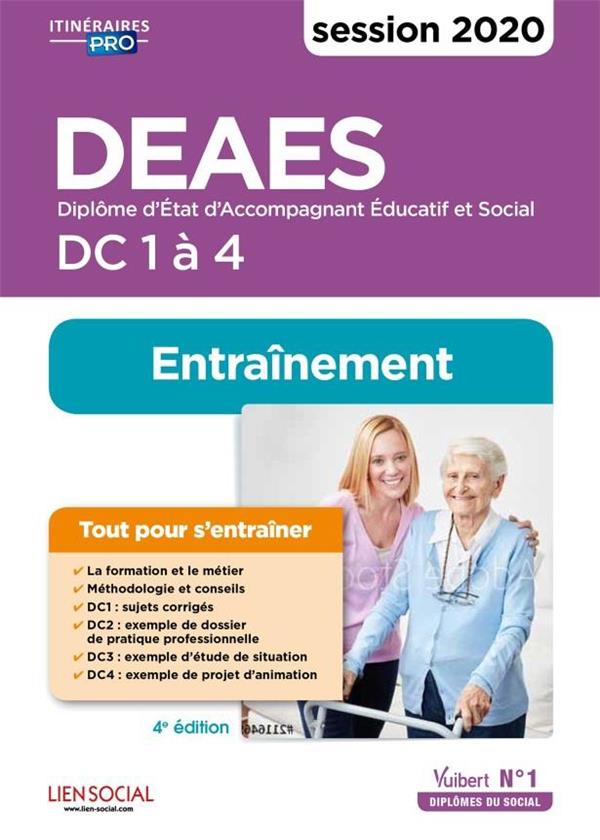 DEAES DC 1 à 4. Méthode et entraînement, Edition 2020
